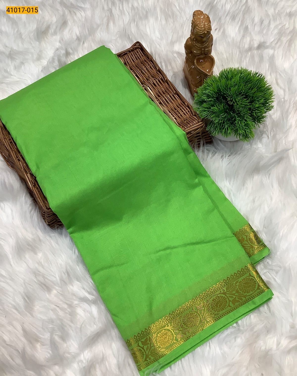Step into elegance with this Fancy Mysore Silk Saree, designed to bring out your graceful charm